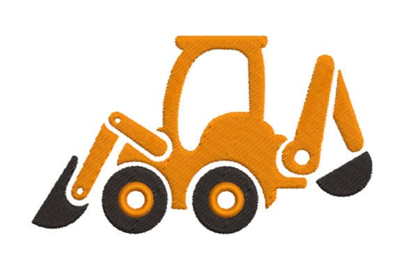 Backhoe Excavator Embroidery Design Review
