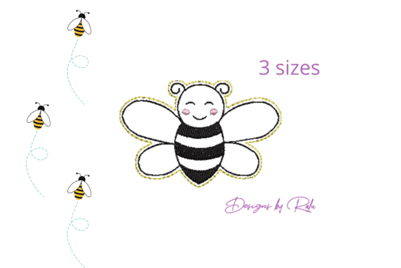 Bee Feltie, Cute Bee Embroidery: A Seller's Review