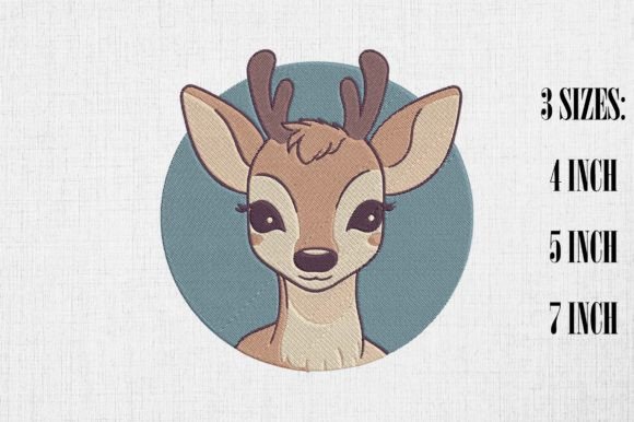 Cute Deer Embroidery Design Review