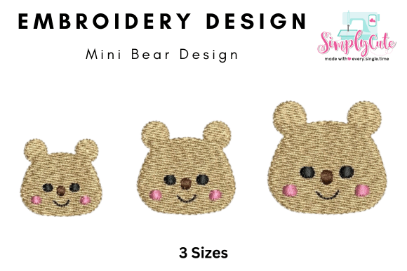 Mini Small Bear Embroidery Review for Gift Makers