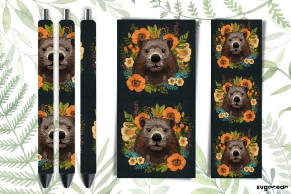 Reviewing Embroidery Beaver Pen Wraps Sublimation
