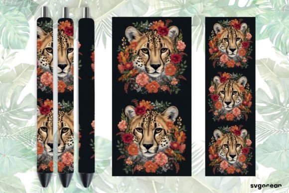 Reviewing Embroidery Cheetah Pen Wraps Sublimation for Seasonal Sales