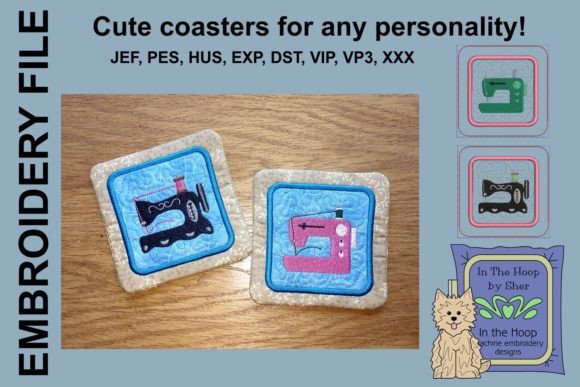 Sewing Machine Coasters: A Designer's Review